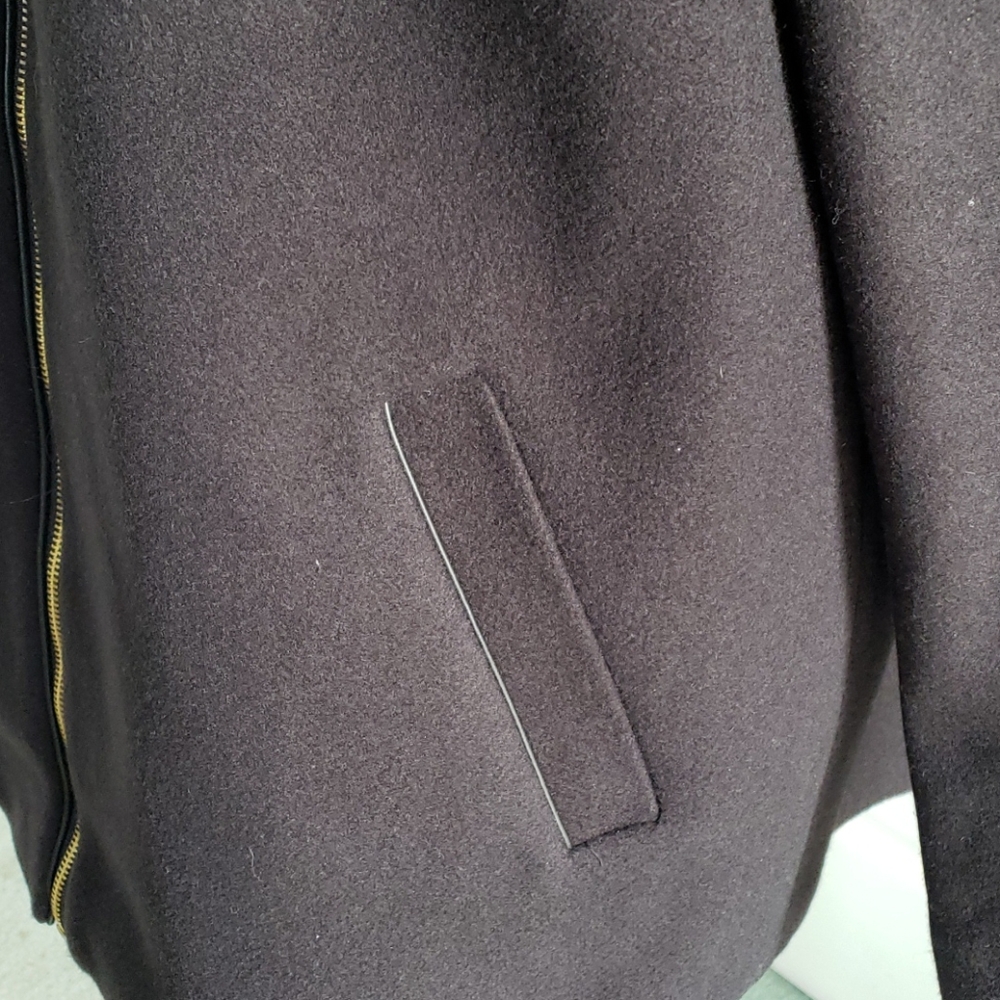 2X Hooded winter coat. Black - Picture 7 of 10